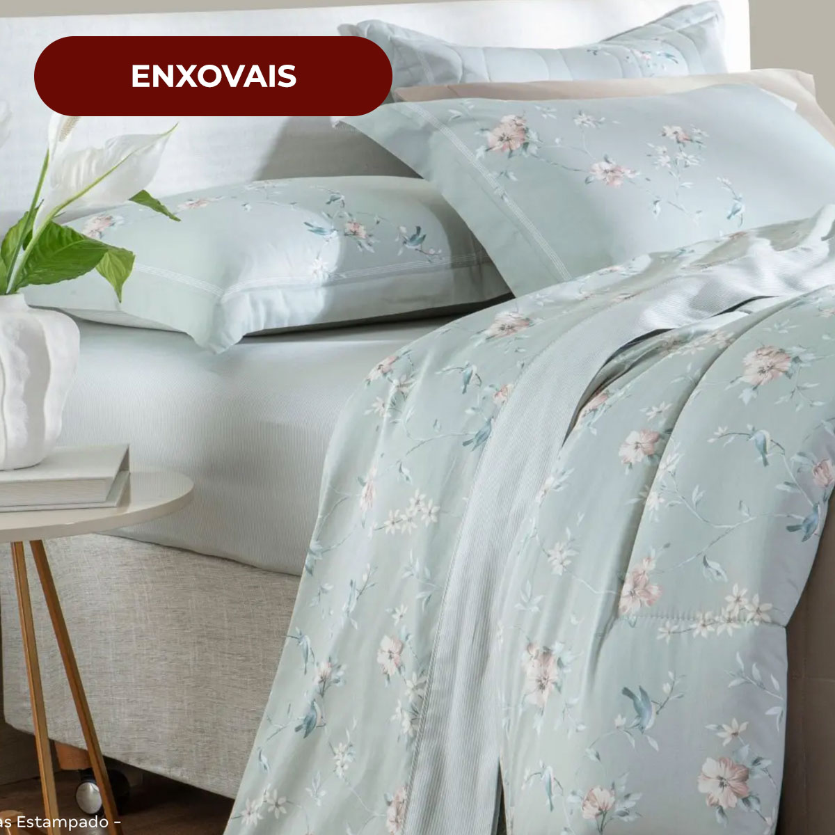 Enxoval de cama da Edcasa Colchões